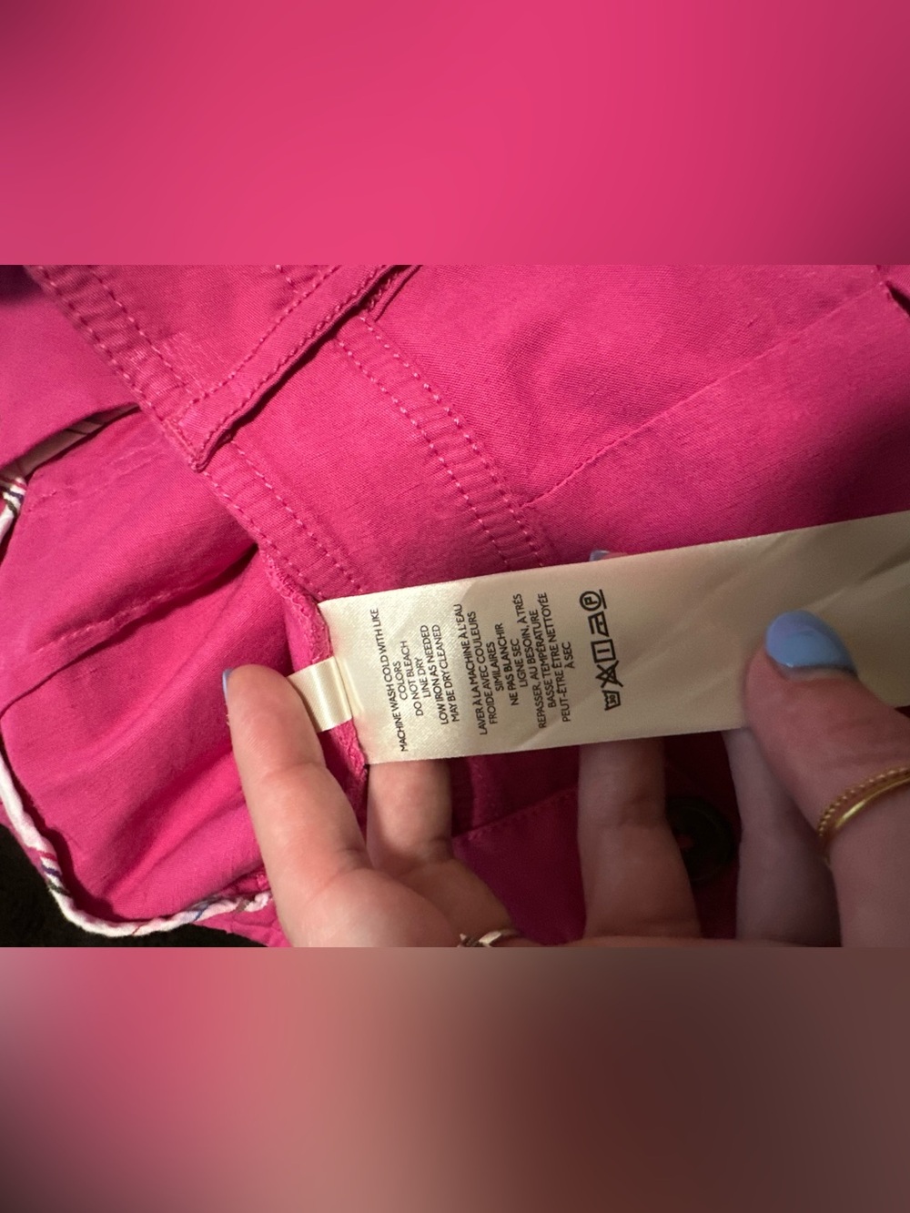 NWT Anthropologie Maeve Classic High Rise Shorts in Pink size 2 - Picture 3 of 9